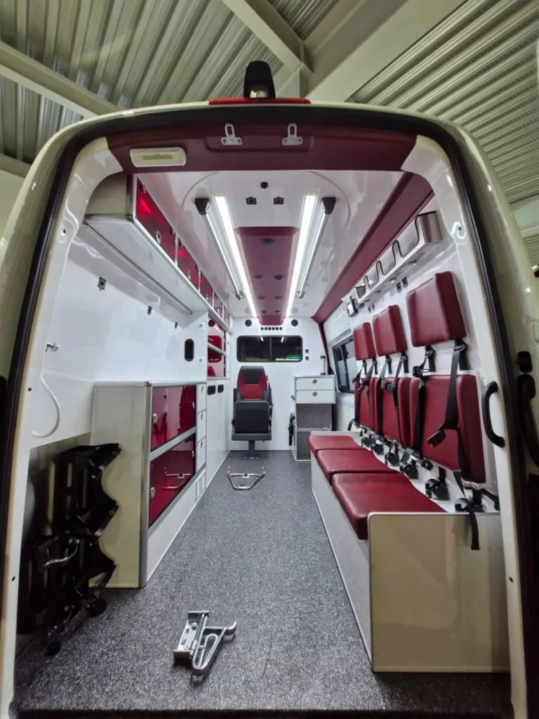 intérieur ambulance