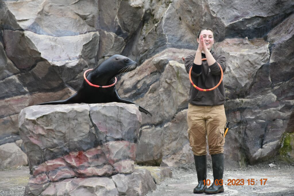 Soigneuse animalière