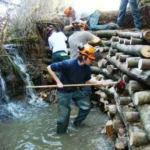 travail sur caisson