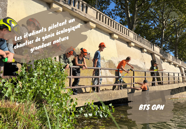01 etudiants bts gpn chantier genie ecologique