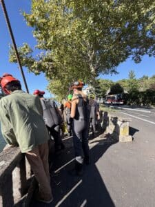 13 etudiants bts gpn chantier genie ecologique