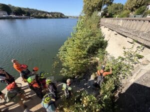 14 etudiants bts gpn chantier genie ecologique